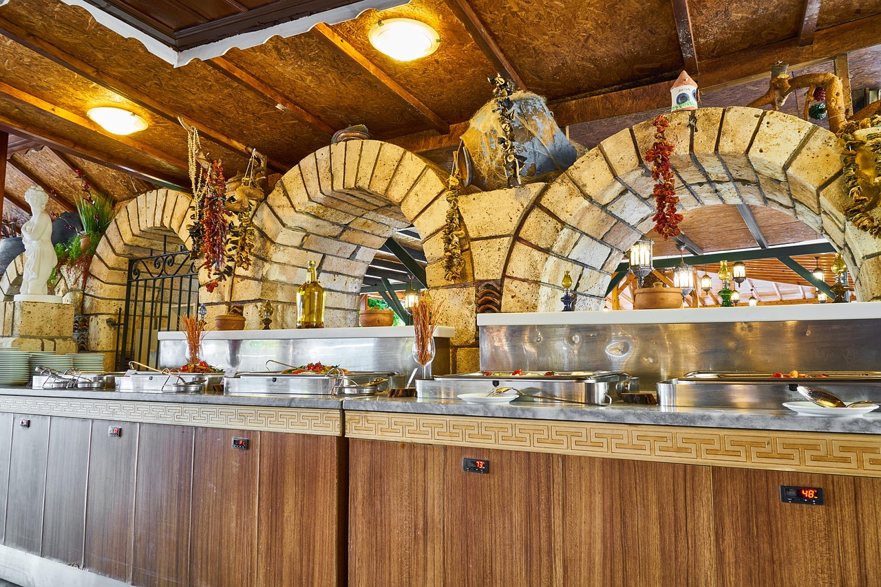 Catering buffet service by Platform 65