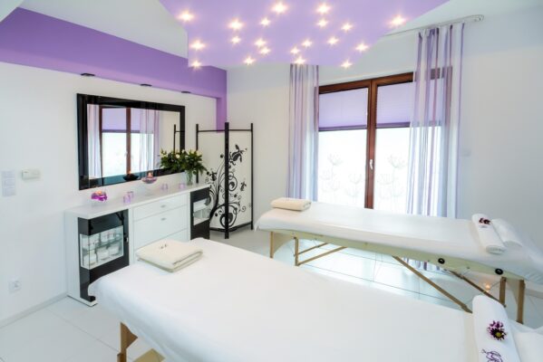 Modern clinic reception representing Asha Neuromodulation Clinics